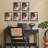 Black Wood Picture Frame - Set of 6