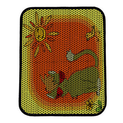 Premium Cat Litter Mat, 18 x 24 inches | 50% PVC / 50% Polyester, Machine Washable & Vacuum Friendly | Durable, Easy-Clean Design for Pet Owners | Protect Your Floors from Litter Messes