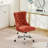 Office Chair,Modern Chenille Upholstered Tufted Button Home Office Chair With Chrome Metal Base,Adjustable Desk Chair Swivel Office Chair-1601569080