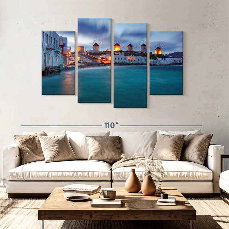 Gillard Mykonos Seaside Windmills