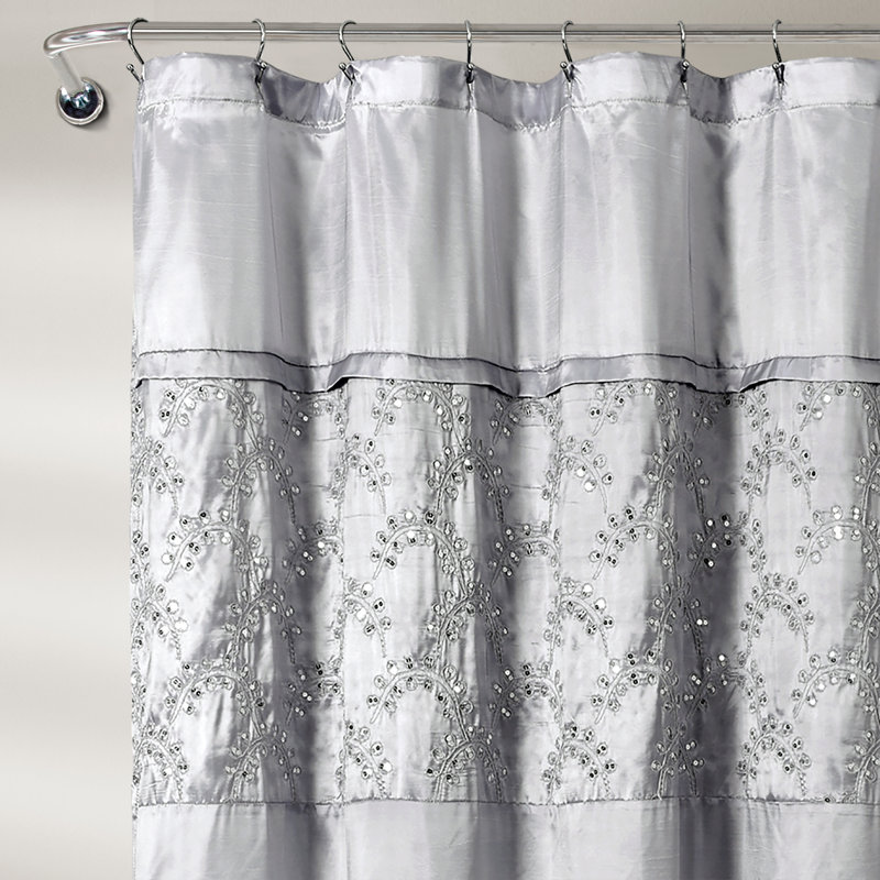 Maria Shower Curtain, Gray