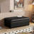 Twin Size Folding Ottoman Sleeper Bed Upholstered Sofa Pull Out Couch-1922263000