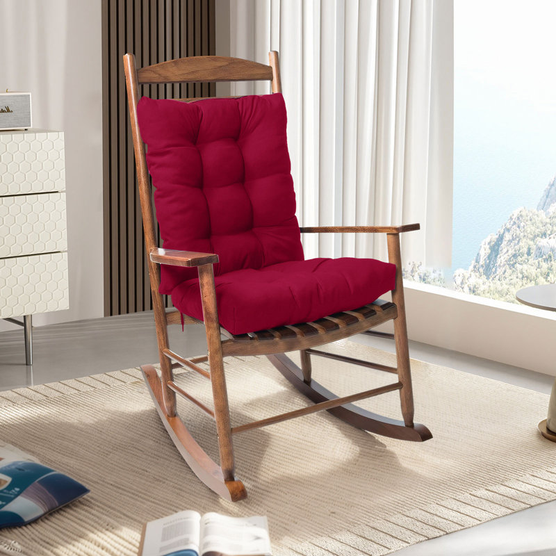 Indoor/Outdoor Seat/Back Cushion, Red