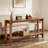 Couch Side Table,Console Table,Entryway Table,2Tier Foyer Table