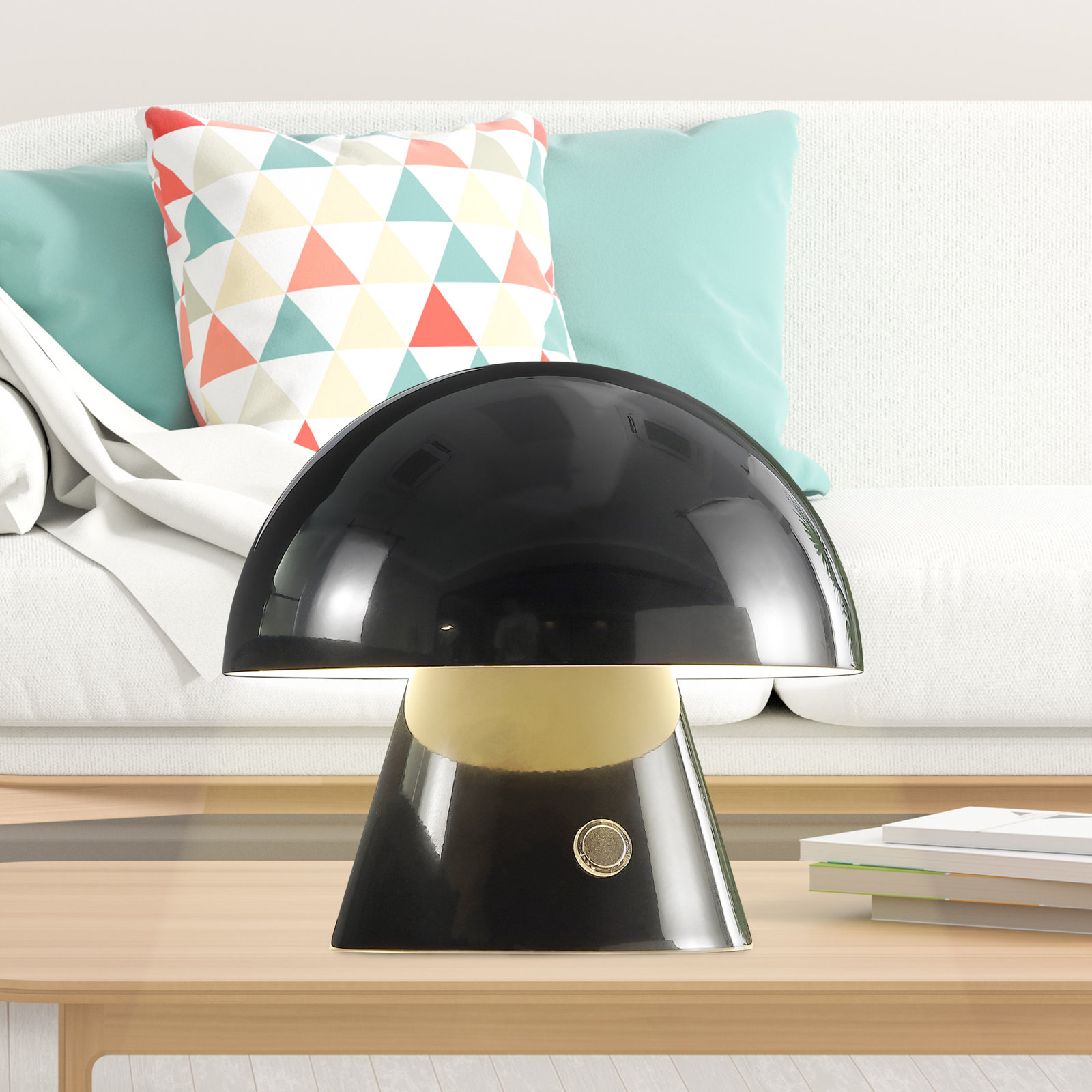 Xyanna Metal Desk Lamp, Black