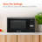 Magic Chef 1.6 Cubic Feet 1100 Watt Countertop Microwave-493838917