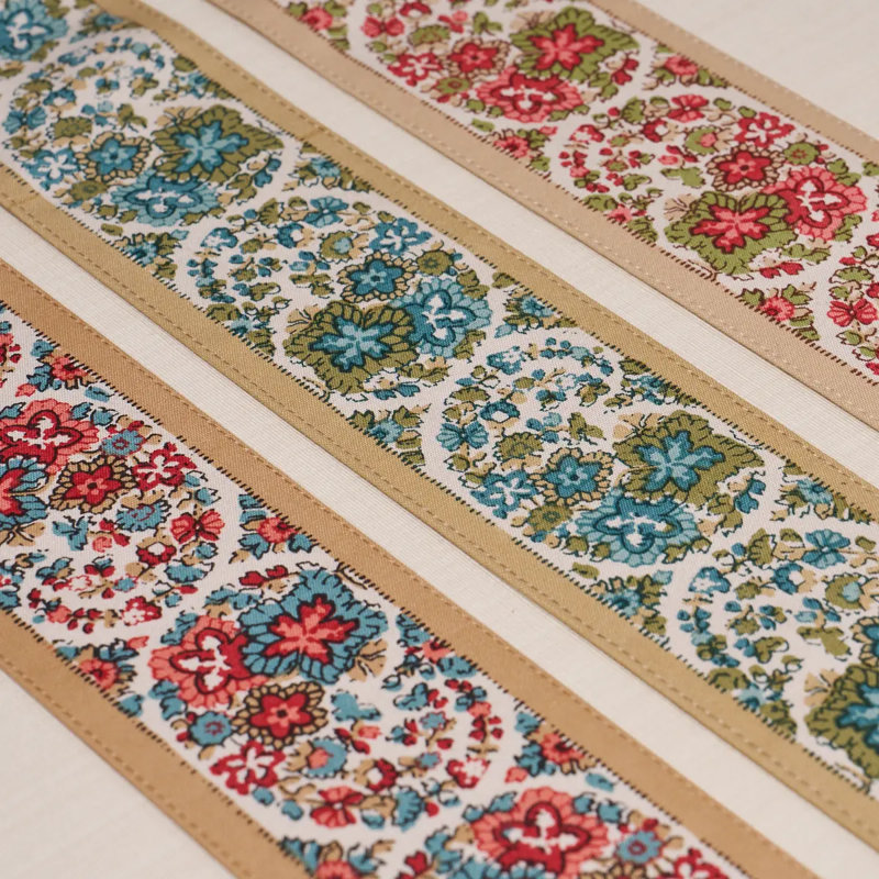 Ines Paisley Trim, Pink