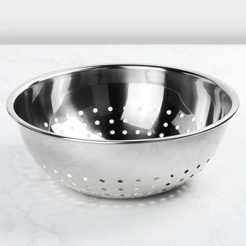 Ensemble de 2 cuves de mélange en acier inoxydable huche cuisine 2 pièces