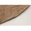 Tapis brun clair Kashkuli 3 pi 11 po x 3 pi 11 po