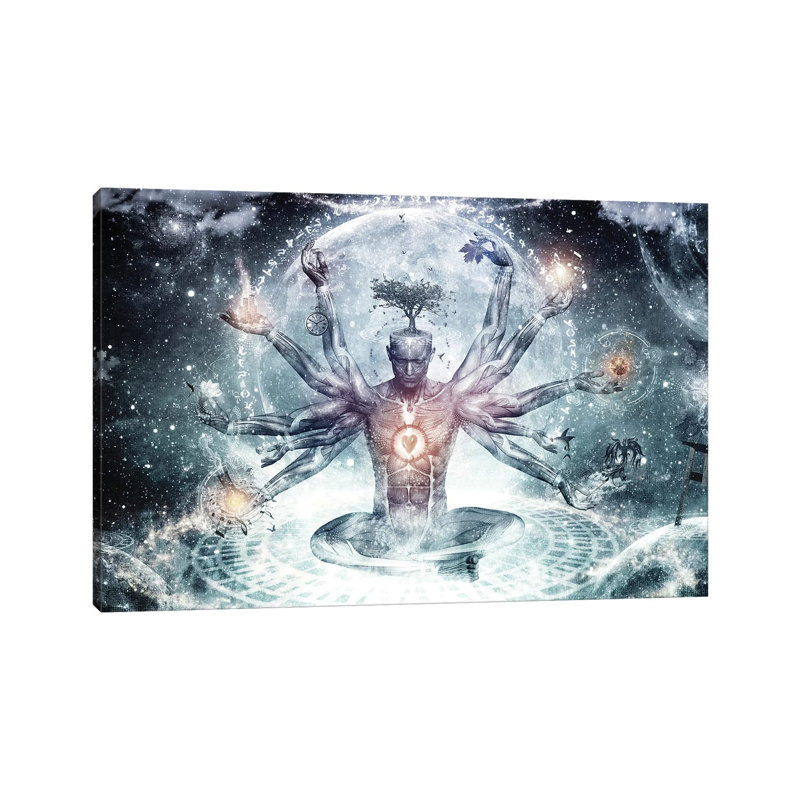 «The Neverender Dreamer» par Cameron Gray, impression, H 26 po x l 40 po x P 1,5 po, Toile tendue