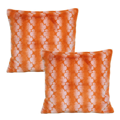 Floral Square Cushion Cover
