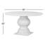 Macalaster Dining Table-Faux Travertine