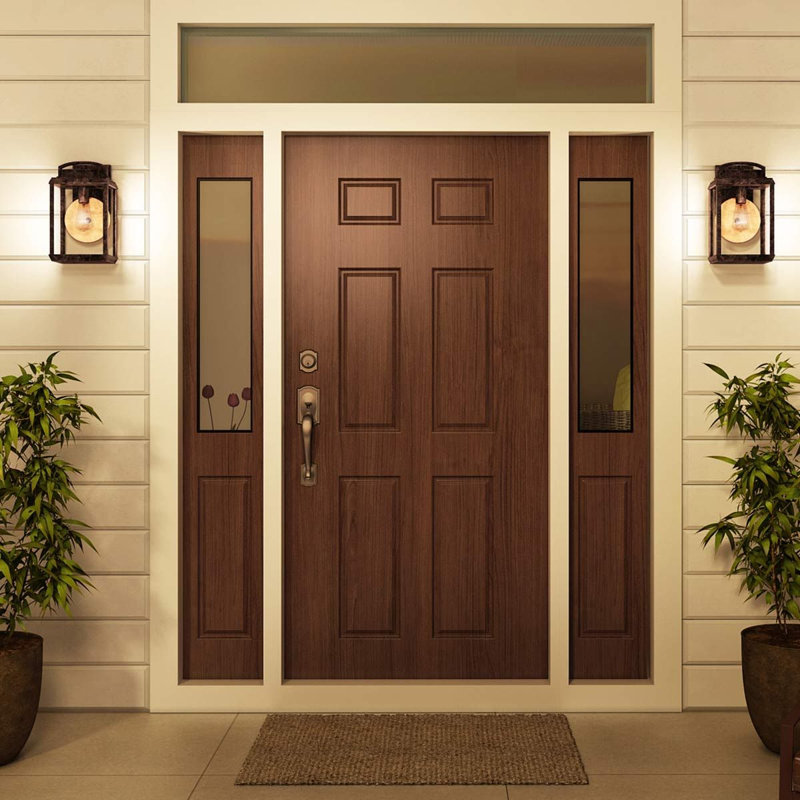 Laelia Bronze Outdoor Wall Lantern, Medium