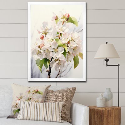 Cameley Apple Blossom translucide lueur III sur toile