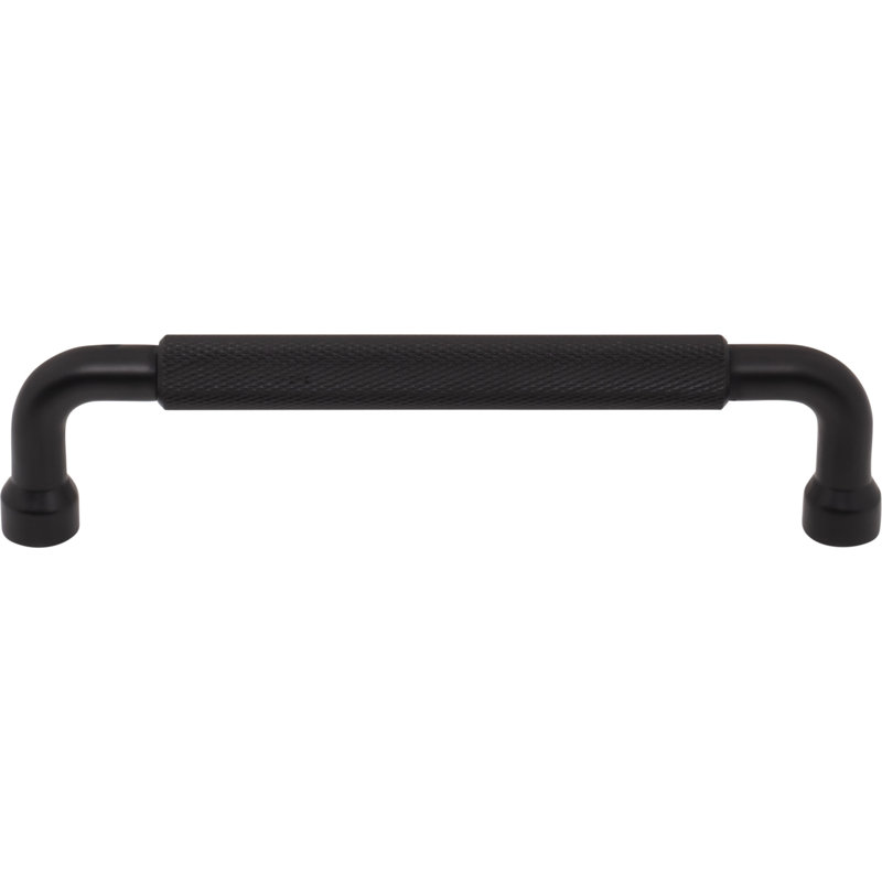 Garrison Bar Pull, Flat Black, 5 1/16" Center To Center