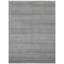 High-Quality Hand-Knotted Silver And Black Area Rug