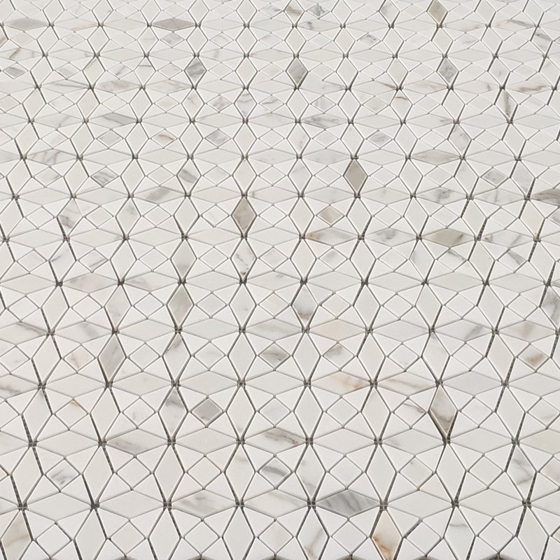 12 in. x 12 in. Marble Tile