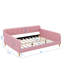 Daybed With Fabric Upholstery And Leg Support-765313432-765313435