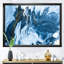 Raoul blanc, gris et blanc, marbre peint à la main acrylique III - reproduction d'art sur toile-51145500-51145503