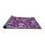 Tapis mauve à motif floral Shakir-56780347
