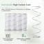 Aquinas 23cm Gel Memory Foam Pocket Sprung Mattress-1418666313