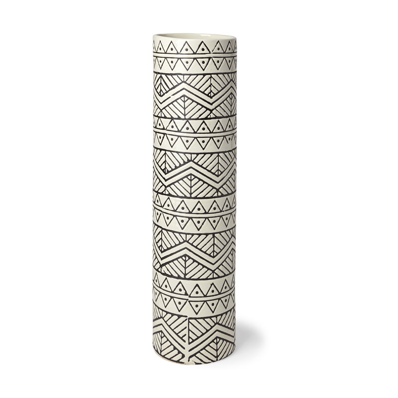 Vase de table Cricklade, H 16,5 po x l 4,8 po x P 4,8 po