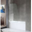 Porte de baignoire à charnière sans cadre 30 po x 55 po Grand Series-20625446