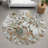 Machine Washable Indoor/Outdoor Molewski ACN2340 Floral Rug-885105153