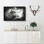 Stone Statue Of A Bull - Wrapped Canvas Print-56641886