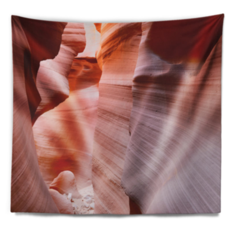 Tapisserie Schafer Sun Rays in Antelope Canyon, H 50 po x l 60 po