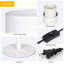 Lampe de table blanche 16,2 po Maryville