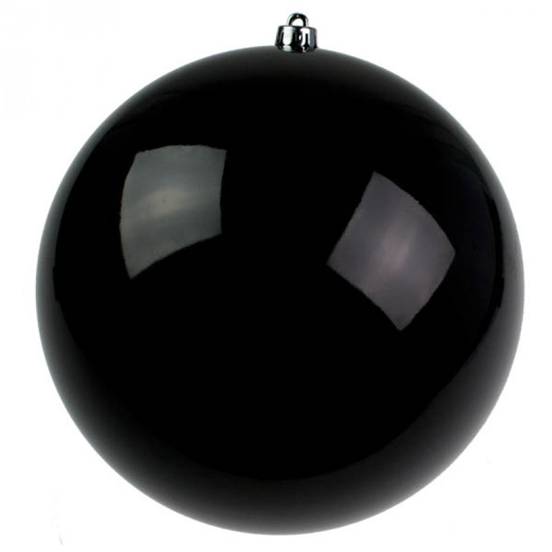 Bauble, 25cm Diameter, Black