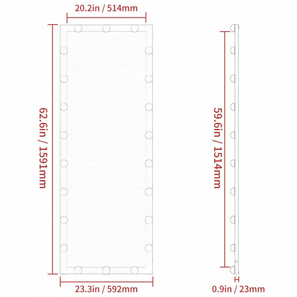 Dimensions du produit