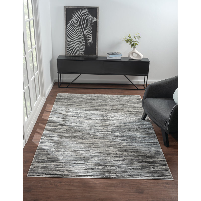 Siegulf Abstract Indoor Rug, Rectangle 12'6" x 15'
