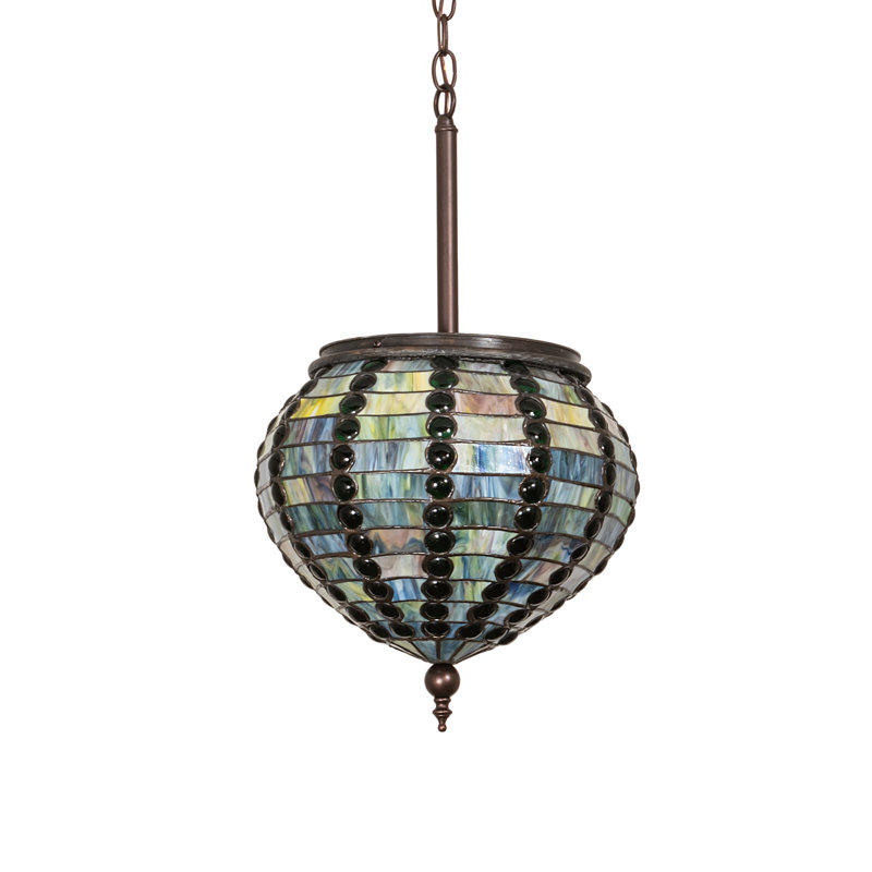 Luminaire suspendu sphérique 1 lumière Jewel