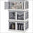 32 Gal Stackable Storage Bins With Lids-1060307940
