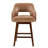 Lainey Faux Leather Swivel Counter Stools (Set of 2)