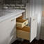 Base de meuble-lavabo 36 po Jute® seulement-1190191252