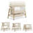 Evolur Lullaby Portable Bassinet With Wheels-102079871