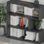 Bibliothèque géométrique H 35 "x l 37"-2009827149