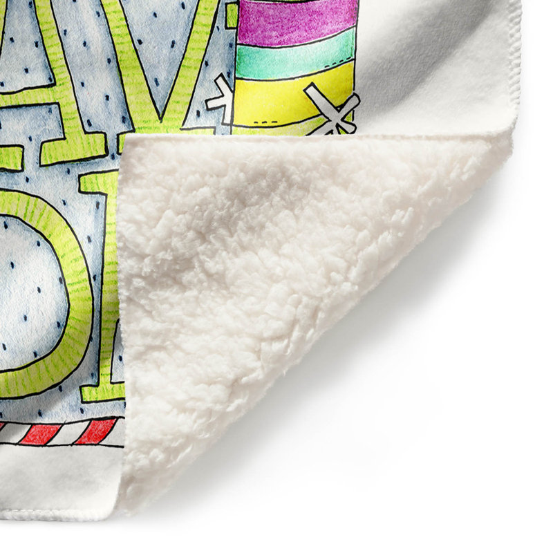  Couverture Feliz Navidad, 68 po x 80 po