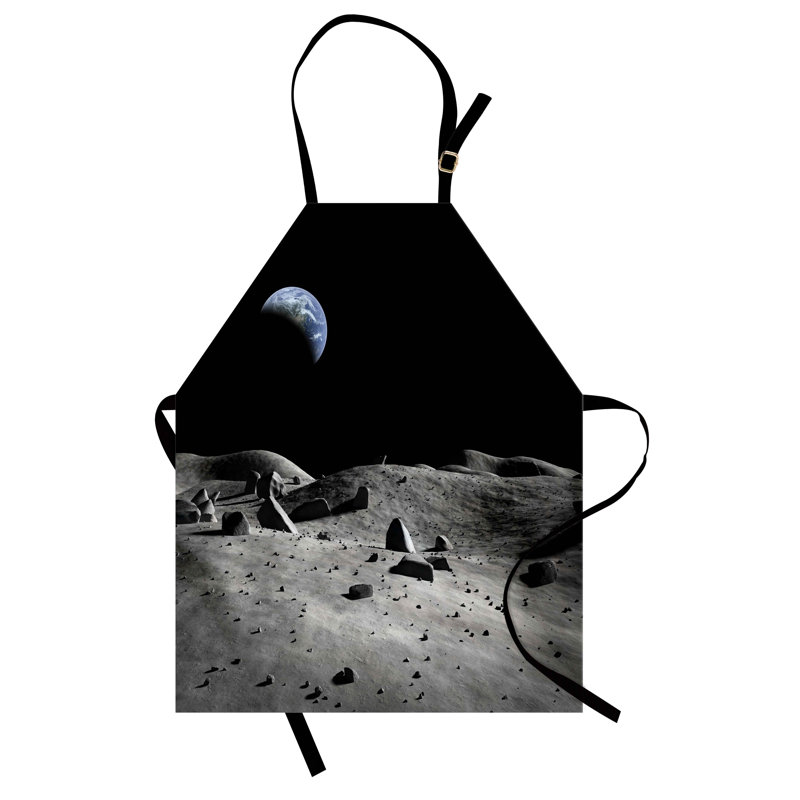 No Pattern Bib Apron