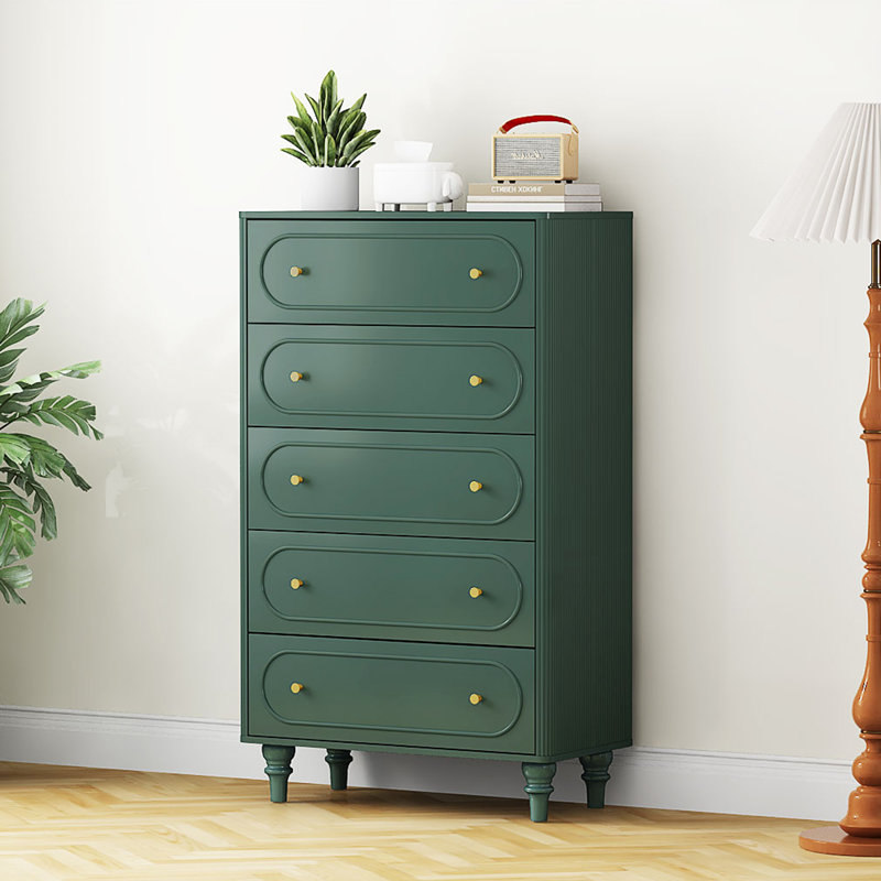 Commode décorative, Vert