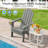 Coulver Foldable Outdoor Adirondack Chair-975277593