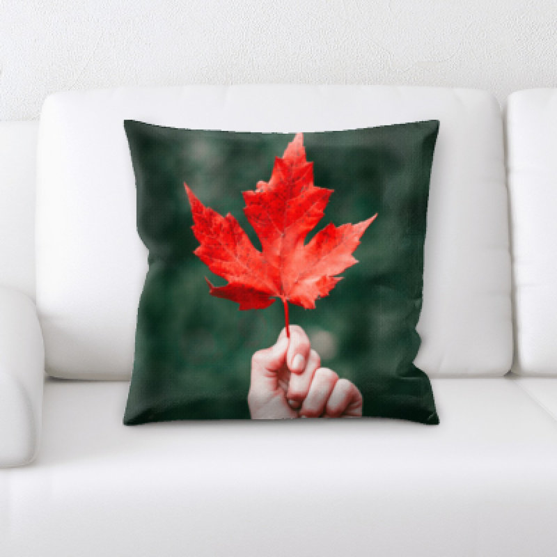 Microsuede Throw Pillow