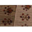 Tapis rouge / brun en laine 6 pi 9 po x 9 pi 4 po Lovorko