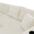 Compression Cloud Sectionals, 96 Inch Plush Fabric Modern Sofa for Home