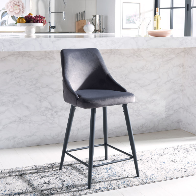 Tabouret de comptoir 24,2 po, Argile