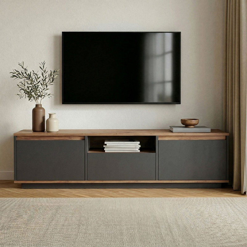 Meuble télé, Anthracite