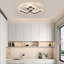  Sleek 2-Light Square Flush Mount-792678017